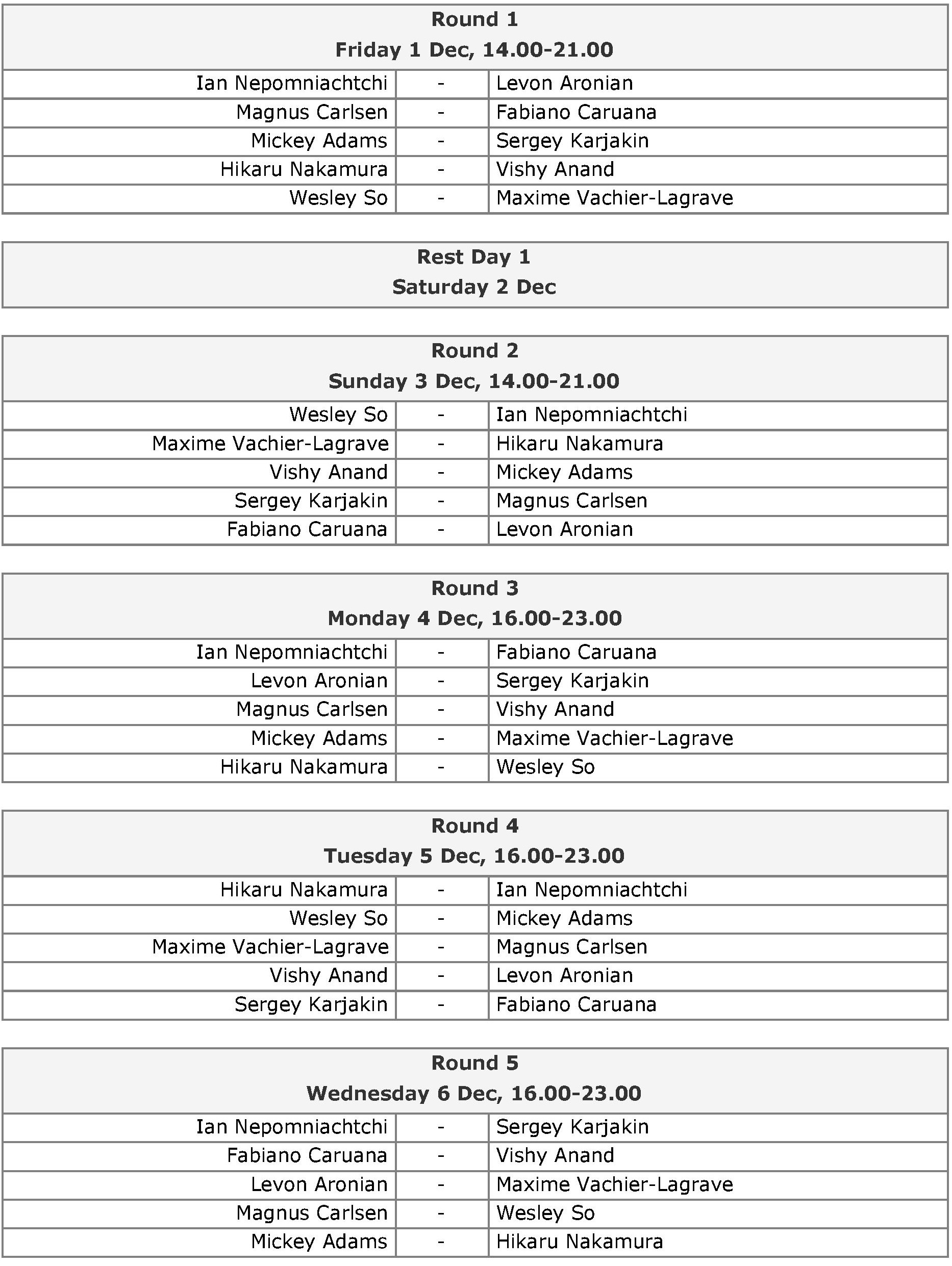 2017 London CC Pairings_01