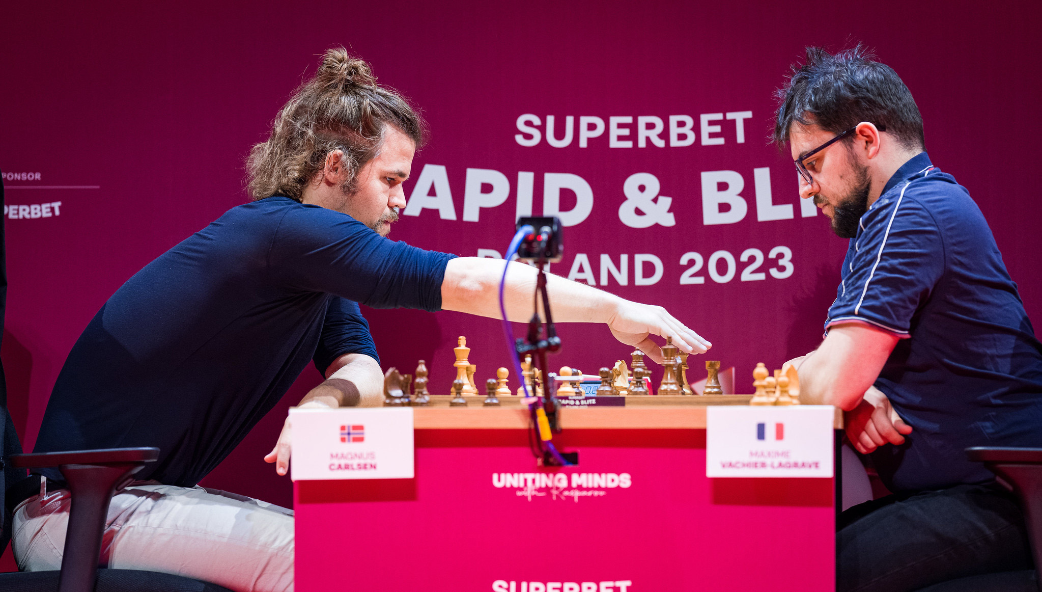 Superbet Rapid & Blitz Warsaw 2023, a chess tournament.